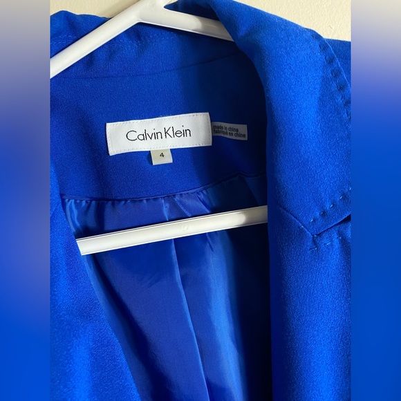 Calvin Klein royal blue business blazer (size 4) - Picture 3 of 6